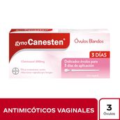 Gynocanesten Óvulo 3 Días Clotrimazol 200mg Caja x 3 Óvulos