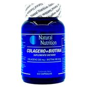 Colageno + Biotina Natural Nutrition X 60 Capsulas