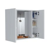 Estantería de Baño Kova, Blanco, con Cuatro Entrepaños