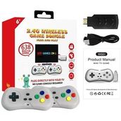 Consola Video Juegos Inalámbrica 638 Juegos Blanco Entrada HDMI Envio Gratis