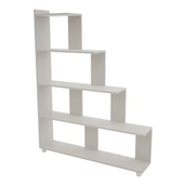 Biblioteca Paris Blanco 5 estantes 106 cm x 135 cm.