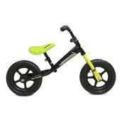 Bicicleta Impulso Infantil Roadmaster Balance R12 Negro Amarillo